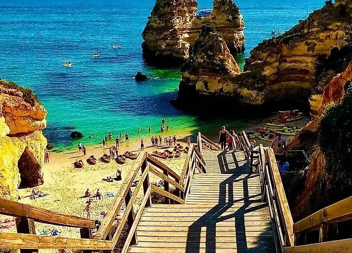 Marina Bleu Magnifique Standing Vue Piscine Albufeira